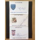 Signed card by Eddy Brown the Birmingham City footballer